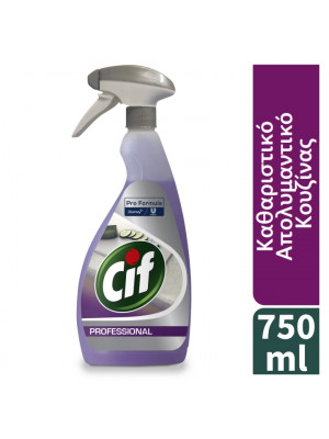 100887666 Cif PF.2in1 Cl.Disinf.6x0.75L Hero+ en GR