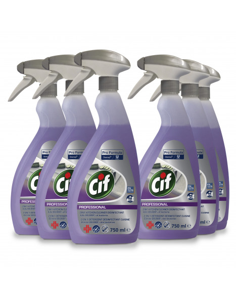 Kitchen and Bathroom Cleaner Cif Cream Pro Formula, 750ml - 101104133 - Pro  Detailing