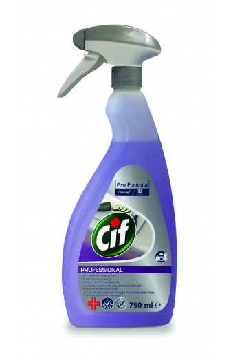 100887790 Cif Pro Formula 2in1 Cleaner Disinfectant 750ml v2