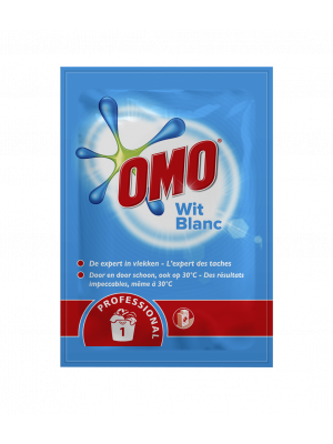 Omo Professional Wasmiddel Wit in Sachets