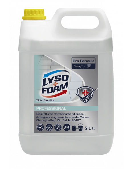 Lysoform Clor Plus Disinfettante Professionale Pavimenti » Pro Formula