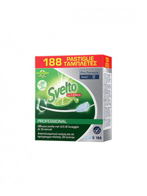 Svelto Tablets 188 Pastiglie Lavastoviglie