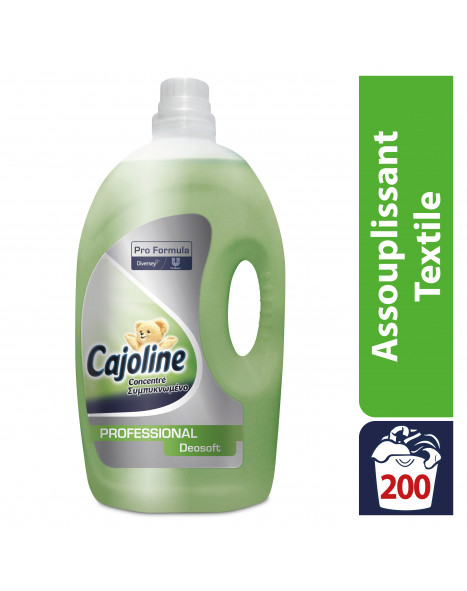 Assouplissant Cajoline Professionnel, Adoucissant Cajoline Concentré » Pro  Formula