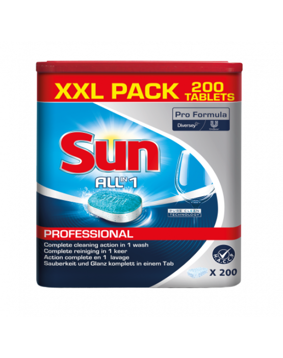 Sun Pro Formula Tablettes lave-vaisselle tout en 1 (102 tablettes