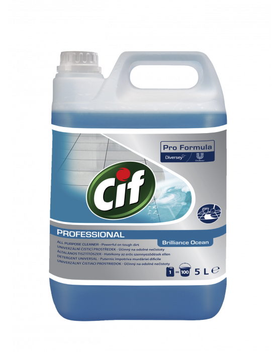 Cif Professional All Purpose Cleaner Brilliance Ocean » Pro Formula