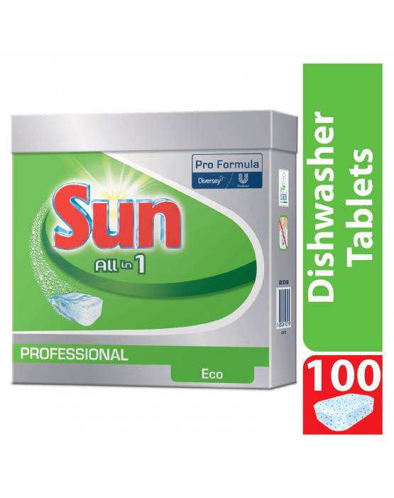 Sun professional Dishwasher Tablets All in 1 Eco Professional