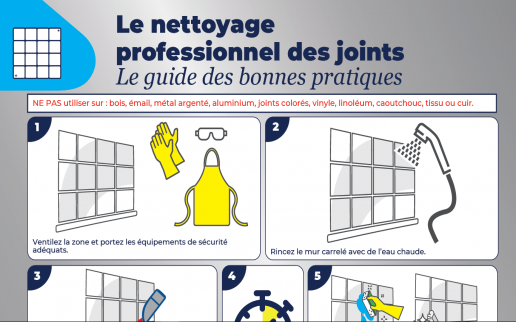 Le nettoyage des joints