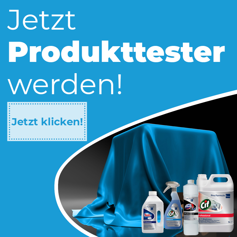 Jetzt Produkttester werden