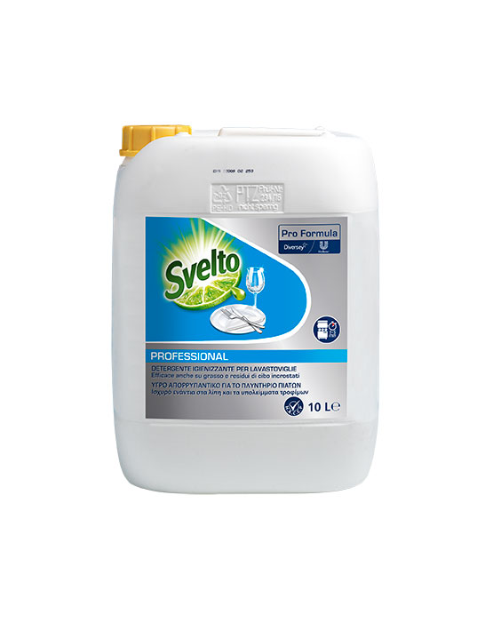 Svelto Detersivo Liquido Professionale per Lavastoviglie 10 Litri » Pro