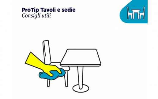 Come disinfettare i tavoli e le sedie di un bar?